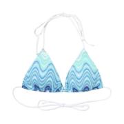 Leah Bralette MC2 Saint Barth , Blue , Dames