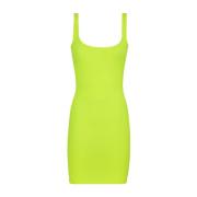 Kort Jurk Everglow F**k , Yellow , Dames