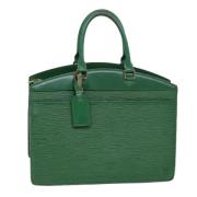 Pre-owned Leather louis-vuitton-bags Louis Vuitton Vintage , Green , D...