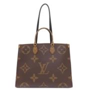 Pre-owned Canvas louis-vuitton-bags Louis Vuitton Vintage , Brown , Da...