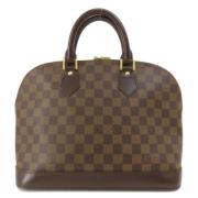 Pre-owned Canvas louis-vuitton-bags Louis Vuitton Vintage , Brown , Da...