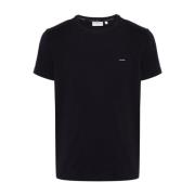 Blauwe T-shirts en Polos Calvin Klein , Blue , Heren