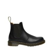 Klassieke Zwarte Leren Laarzen Dr. Martens , Black , Heren