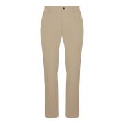 B Tech Stretch Performance Nylon Broek Boggi Milano , Beige , Heren