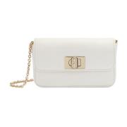 1927 Mini Tas met Kettingriem Furla , White , Dames