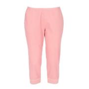 Pre-owned Cotton bottoms Miu Miu Pre-owned , Pink , Dames