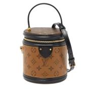 Pre-owned Leather handbags Louis Vuitton Vintage , Brown , Dames