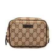 Pre-owned Leather gucci-bags Gucci Vintage , Brown , Dames