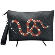 Pre-owned Fabric gucci-bags Gucci Vintage , Black , Dames