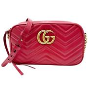 Pre-owned Fabric gucci-bags Gucci Vintage , Red , Dames