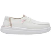 Witte Sneakers Wendy Rise Comfortabel Lichtgewicht Hey Dude , White , ...