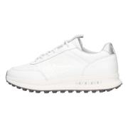 Heren Leren Sneaker Napapijri , White , Heren