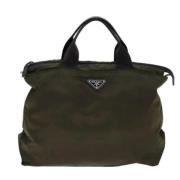 Pre-owned Fabric prada-bags Prada Vintage , Brown , Dames