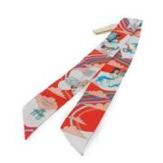 Pre-owned Silk scarves Hermès Vintage , Multicolor , Dames