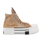 Hoge Sneakers met Logo Detail Converse , Beige , Heren