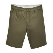 Groene Katoenen Bermuda Shorts voor Mannen Levi's , Green , Heren