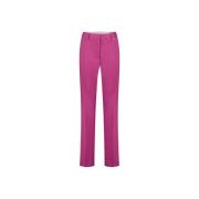 Hoge taille stretchbroek met zakken Fabienne Chapot , Pink , Dames