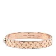 Pre-owned Metal bracelets Louis Vuitton Vintage , Pink , Dames