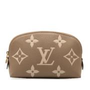 Pre-owned Leather wallets Louis Vuitton Vintage , Brown , Dames