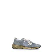 Blauwe Suède Stoffen Sneakers Man Golden Goose , Blue , Heren