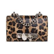 Versierde Satchel Mini Schoudertas Alexander McQueen , Multicolor , Da...