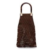 Pre-owned Suede totes Fendi Vintage , Brown , Dames