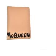 Stijlvolle Kaarthouder Alexander McQueen , Beige , Heren