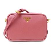 Pre-owned Leather prada-bags Prada Vintage , Pink , Dames