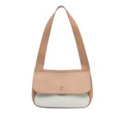 Pre-owned Leather shoulder-bags Mulberry Pre-owned , Beige , Dames