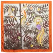 Pre-owned Silk scarves Bvlgari Vintage , Multicolor , Dames