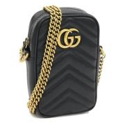 Pre-owned Fabric gucci-bags Gucci Vintage , Black , Dames