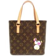 Pre-owned Canvas louis-vuitton-bags Louis Vuitton Vintage , Brown , Da...