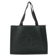 Pre-owned Leather chanel-bags Chanel Vintage , Black , Dames