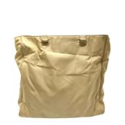 Pre-owned Fabric prada-bags Prada Vintage , Beige , Dames