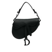 Pre-owned Leather dior-bags Dior Vintage , Black , Dames