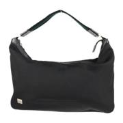 Pre-owned Canvas shoulder-bags Gucci Vintage , Black , Dames