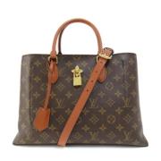 Pre-owned Canvas louis-vuitton-bags Louis Vuitton Vintage , Brown , Da...