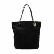 Pre-owned Canvas totes Gucci Vintage , Black , Dames