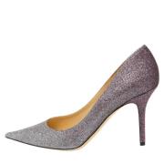 Pre-owned Fabric heels Jimmy Choo Pre-owned , Purple , Dames