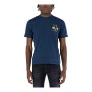 Zomer Special T-Shirt MC2 Saint Barth , Blue , Heren