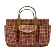 Pre-owned Canvas totes Gucci Vintage , Multicolor , Dames