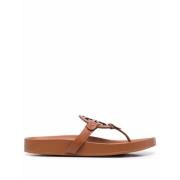 Teenslippers en Schuifafstellers Tory Burch , Brown , Dames