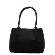 Pre-owned Canvas handbags Gucci Vintage , Black , Dames