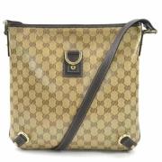 Pre-owned Plastic shoulder-bags Gucci Vintage , Brown , Dames