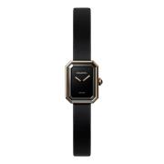 Première Velours Quartz Horloge Chanel , Black , Dames