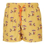 Gele aap strand zwemshorts Gallo , Multicolor , Heren