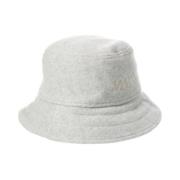 Wol Vilt Logo Bucket Hat Isabel Marant , Gray , Dames