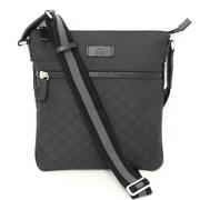 Pre-owned Leather shoulder-bags Gucci Vintage , Black , Dames