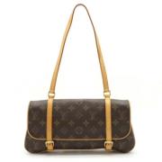 Pre-owned Canvas louis-vuitton-bags Louis Vuitton Vintage , Brown , Da...