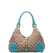 Pre-owned Fabric gucci-bags Gucci Vintage , Beige , Dames